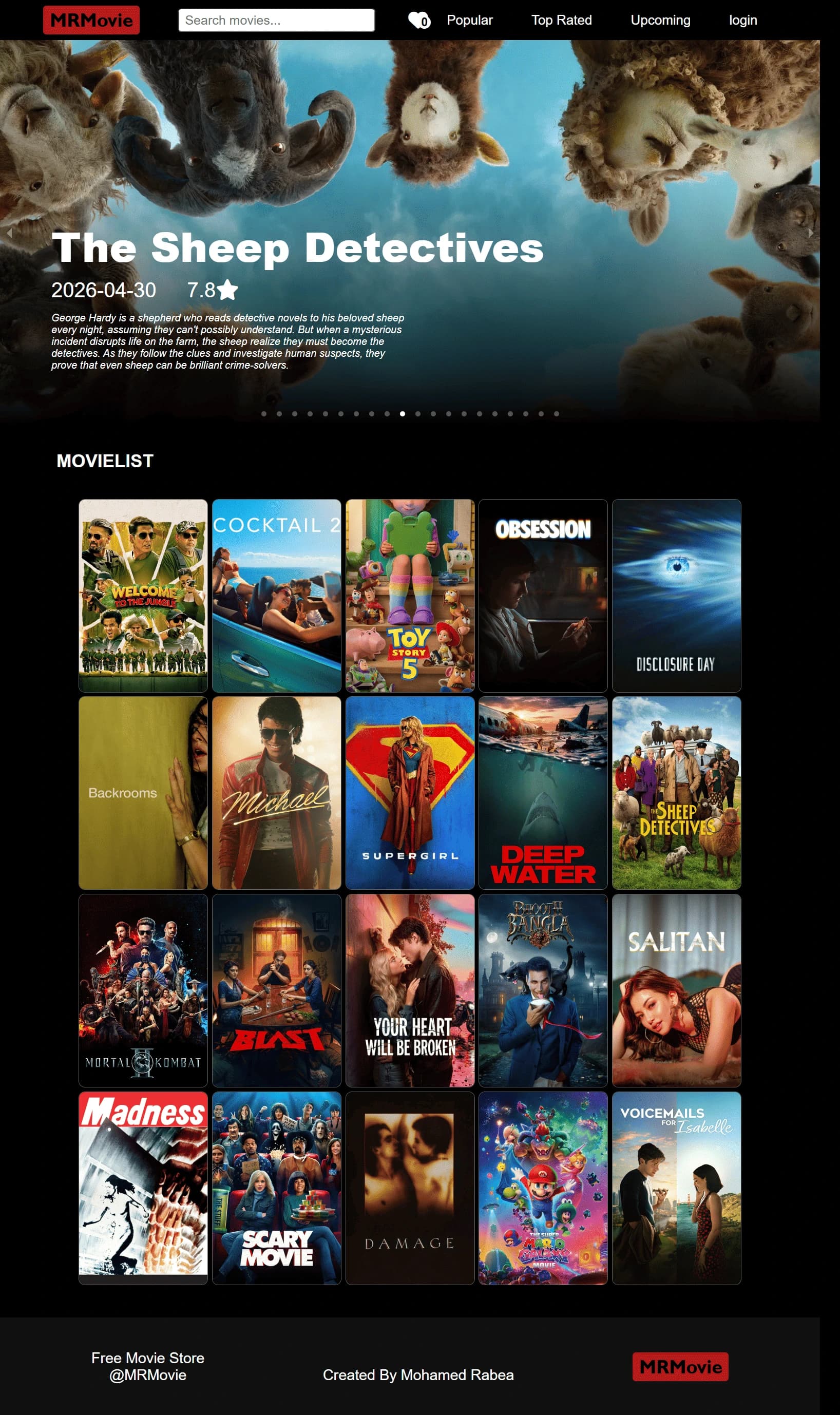 Visit Project MRMovie